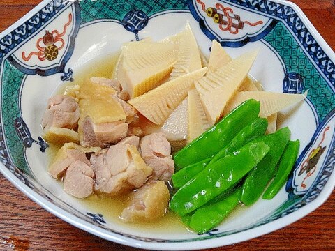 春のお惣菜☆　「たけのこと鶏肉の煮物」